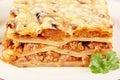 Lasagna Royalty Free Stock Photo