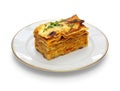 Lasagna alla bolognese, italian cuisine