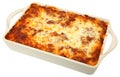 Lasagna Cassarole Whole Royalty Free Stock Photo