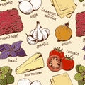 Lasagna food pattern