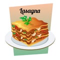 Lasagna illustration