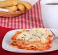 Lasagna Meal Royalty Free Stock Photo