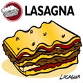 Lasagna Slice