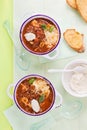 Lasagne pasta soup