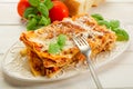 Lasagne with ragu