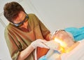 Laser cosmetology treatment