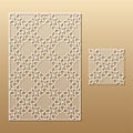 Laser cut lace pattern