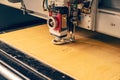 Laser cutting machine Royalty Free Stock Photo