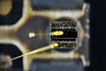 Laser diode, taken from optical storage drive Royalty Free Stock Photo