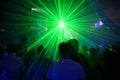 Laser disco Royalty Free Stock Photo