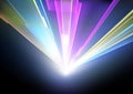 Laser Disco Lights Background Royalty Free Stock Photo