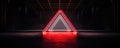 Laser lights forming a grid pattern on the stage, bright red and white, sharp and futuristic look Royalty Free Stock Photo