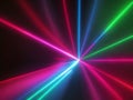 Laser Luminescence: Captivating Random Colors in Lighting Brilliance