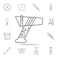 laser measuring instrument icon. Detailed set of measuring instruments icons. Premium graphic design. One of the collection icons