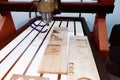 Laser milling engraving machine. Printing Technology Royalty Free Stock Photo