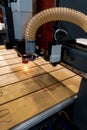 Laser milling engraving machine. Printing Technology Royalty Free Stock Photo