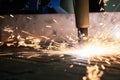 Laser or plasma cutting technology of flat sheet metal.