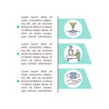 Laser vision correction concept icon with text