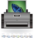 LaserJet Printer Royalty Free Stock Photo