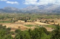 Lasithi plateau at Crete island Royalty Free Stock Photo