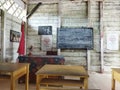Laskar Pelangi Elementary School Classroom in Belitung Royalty Free Stock Photo