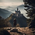 The last Castle Knights Royalty Free Stock Photo