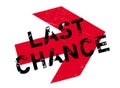 Last chance stamp