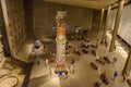 Last Column at Foundation Hall 9/11 Memorial Museum at Ground Zero, New York