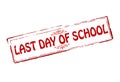 Last day of school Royalty Free Stock Photo