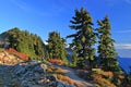 Fall Evening Light at Artist Point in the Mount Baker Wilderness, North Cascades Range, Washington State Royalty Free Stock Photo