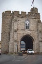 The last gate in the town of canterbury uk Royalty Free Stock Photo