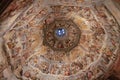 The Last Judgment fresco on the ceiling of the Duomo,  Santa Maria del Fiore, Florence, Italy Royalty Free Stock Photo