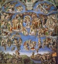 The Last Judgment by Michelangel Royalty Free Stock Photo