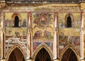 The Last Judgment mosaic on St. Vitus Cathedral in Prague Royalty Free Stock Photo