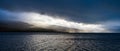 Last Light As A Storm Settles In Over Lake Aviemore