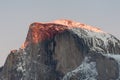 Last sunlight in Yosemite Royalty Free Stock Photo