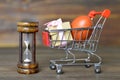 Last minute Easter shopping Royalty Free Stock Photo