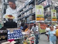 Last minute shoppers at Makro in Alberton South Africa Royalty Free Stock Photo