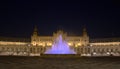 Last night in Seville, Spain Royalty Free Stock Photo