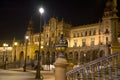 Last night in Seville, Spain Royalty Free Stock Photo
