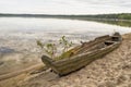 The last pier of the boat Royalty Free Stock Photo