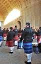 Last Post performance at Menin Gate in Ypres (Belgium) Royalty Free Stock Photo