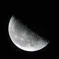 Last Quarter Moon Phase Royalty Free Stock Photo