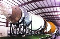 THE LAST-REMAINING SATURN V ROCKET NOW ON PERMANENT DISPLAY AT THE JOHNSON SPACE CENTER, HOUSTON, TEXAS * 12/26/2015