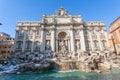 Snow on the center of Rome