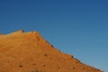 Last sunlight in the desert near Caineville, Utah Royalty Free Stock Photo