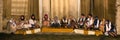 The Last Supper Mosaic Effect Image Royalty Free Stock Photo