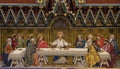 The Last Supper (mosaic) Royalty Free Stock Photo