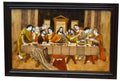 Last Supper Wood Carved Wall Frame