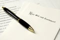 Last Will and Testament Royalty Free Stock Photo